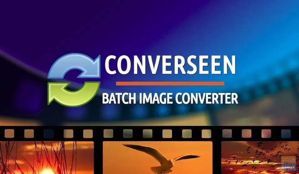 Converseen, the batch image converter