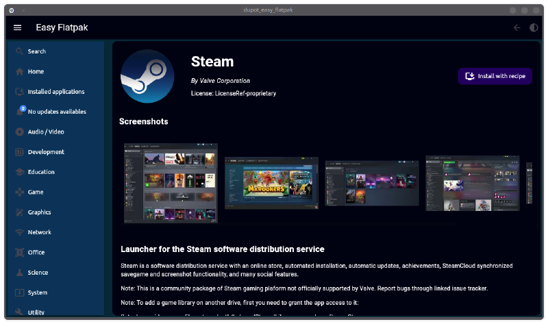EasyFlatpak