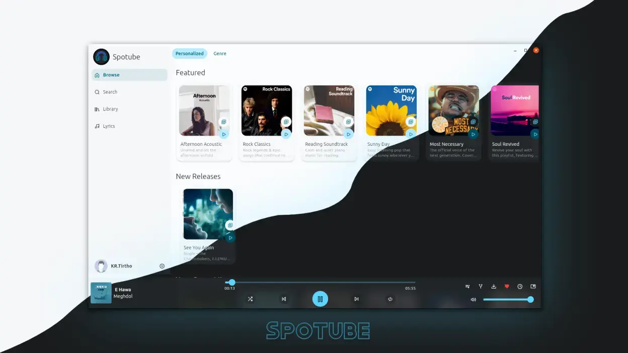 Spotube a better alternative to Spotify