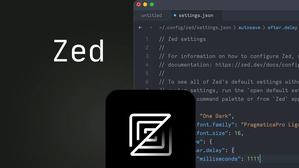 Zed Rust based IDE